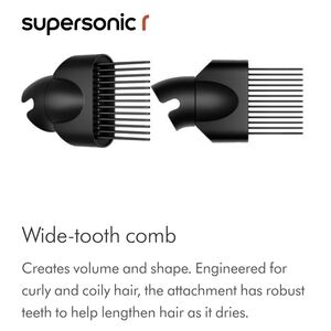 Dyson Supersonic Wide-Tooth Comb Attachment